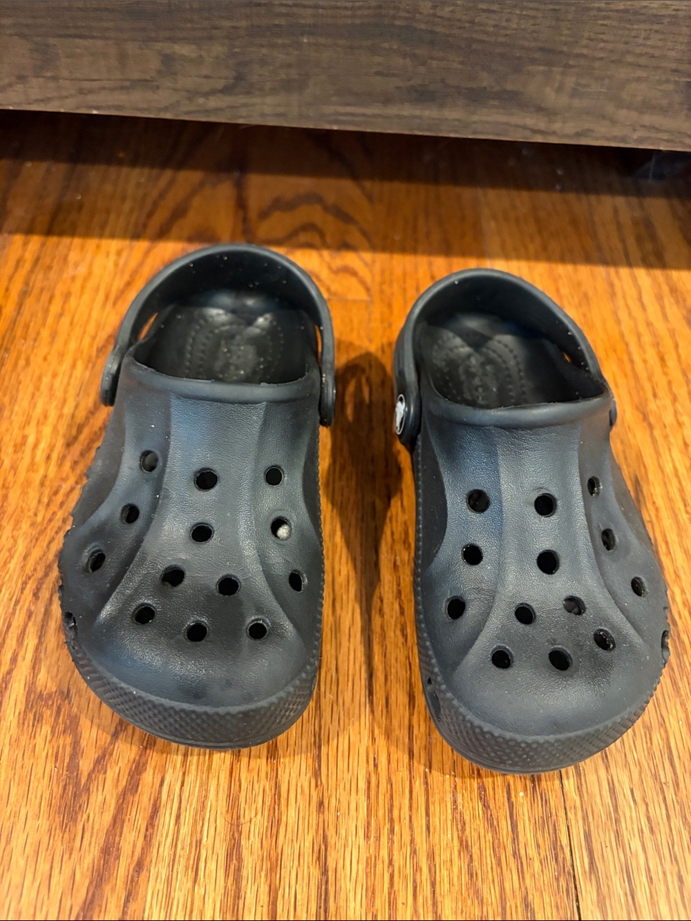 CROCS Kids Black Classic Clog Water Shoes